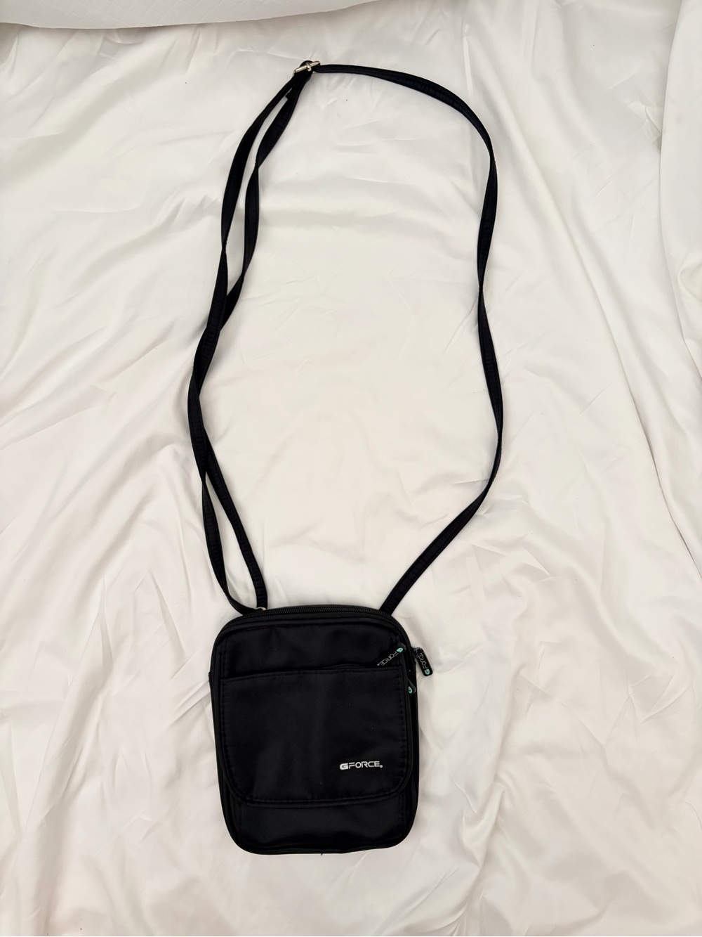 G/FORE Black Compact Crossbody Belt Bag